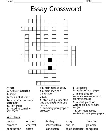 We found 20 possible solutions for this <b>clue</b>. . Scholarly essays crossword clue